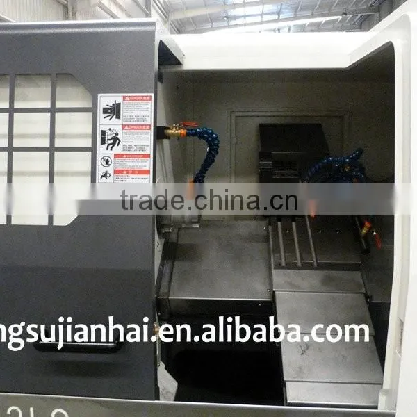TCK Series CNC Slant Bed Mini Lathe Machine for Making Car Wheels photo-3