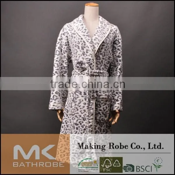 Girls Printed Coral Fleece Nightdress photo-2