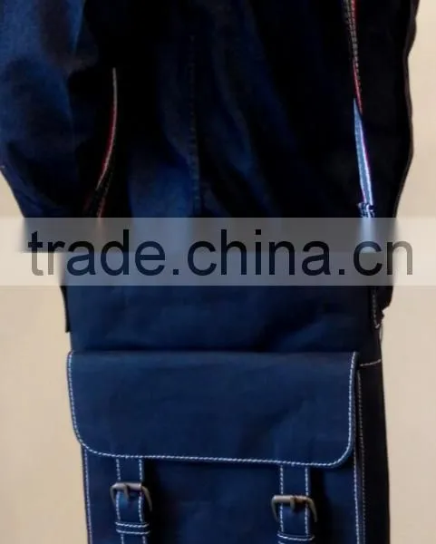 Crazy Horse Cross Body Messenger Bag photo-2