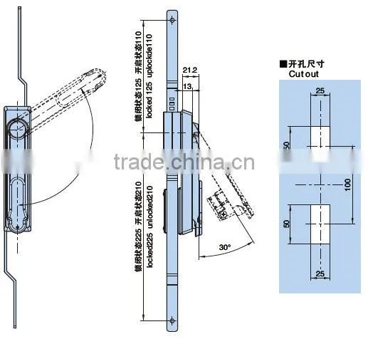 Rod Control Swinghandle MS100-3S photo-2