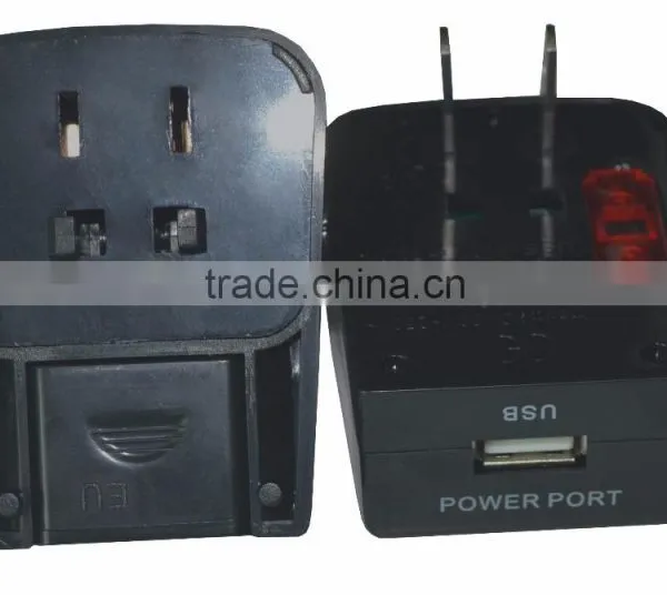 2016 AINOVO NEWEST World Travel Adapter With USB Charger photo-3