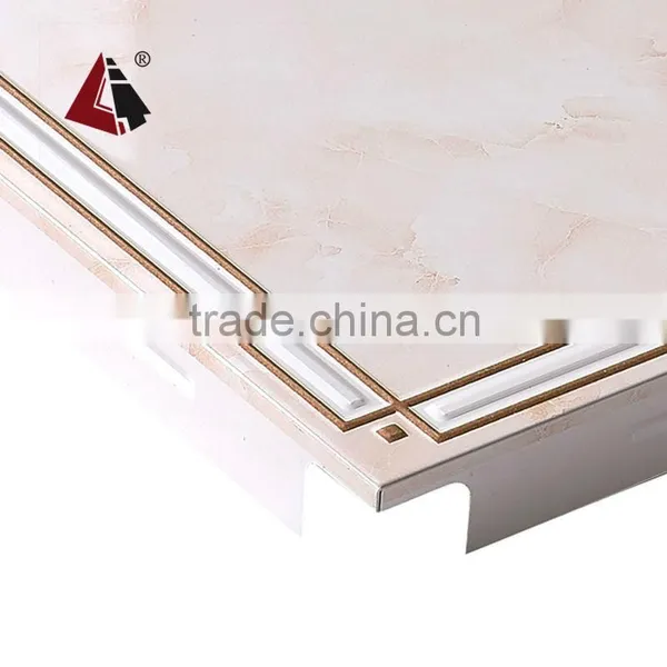 HTL38 Aluminium Clip-in Decorative Ceiling Tiles for Home Decor photo-3