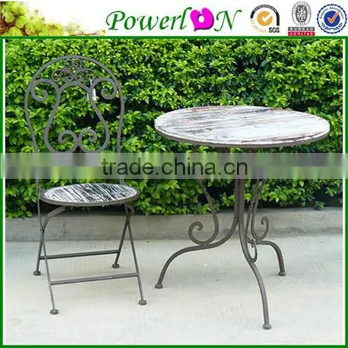 Portable Wooden Steel Folding Garden Furniture photo-2