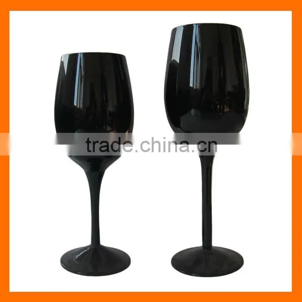 Black Wine Glass,drinking Glass Set