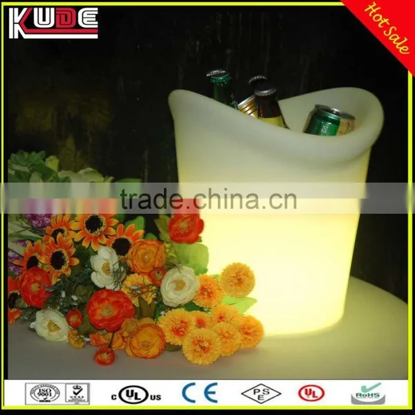 Best Selling Durable Plastic LED Wine Ice Bucket, LED Flashing Ice Bucket, LED Lighted Ice Bucket photo-6