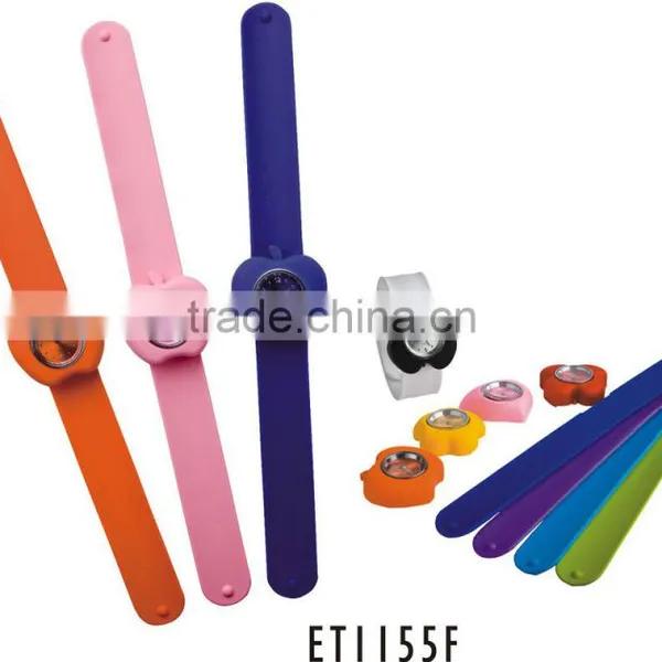 2016 HOT-SALES COLORFUL SILICON SLAP WATCH ET1155A photo-2