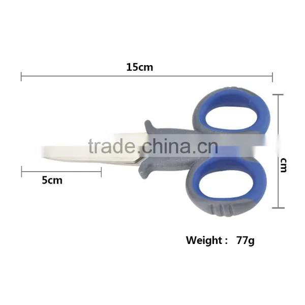 Soft Grip Handle Electrician Scissors photo-5