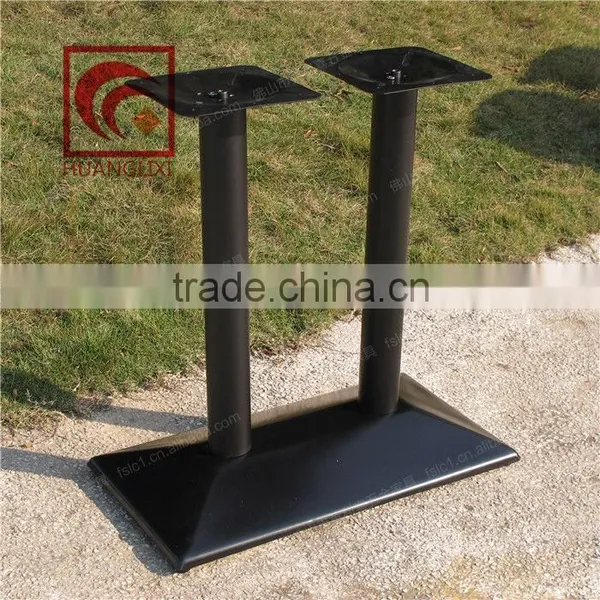 Factory Direct Special, Wrought Iron Metal Table Legs, Double-column Steel Table Frame