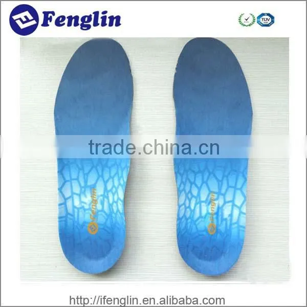 Shock Absorption Antibacterial Insoles for Sport Shoes