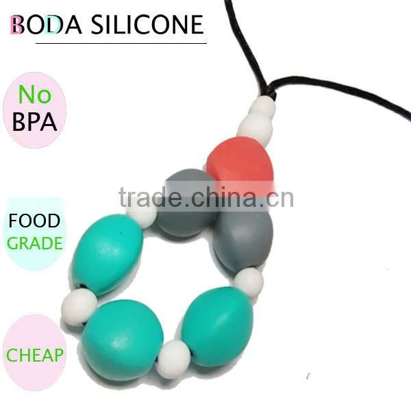 Chian Manufacturer Teeting Necklace Silicone Necklace photo-4