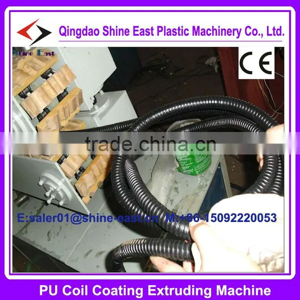 Spiral Pipe Forming Machine / Interlocked Flexible Metal Ventilating Hose Machine