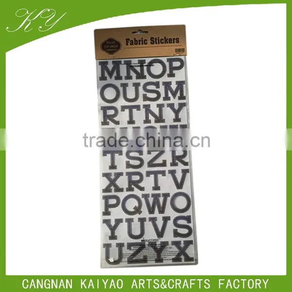 Hot Stamping Chipboard Scrapbooking Alphabet Sticker photo-4