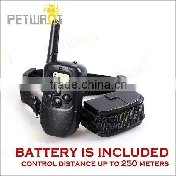 New Design Wireless Vibrator Electric Sensitive Promotion Anti Bark Collar 998d photo-4