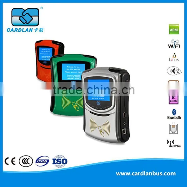 Shuttle Bus Access Control Mifare Card Reader Support GPRS and GPS