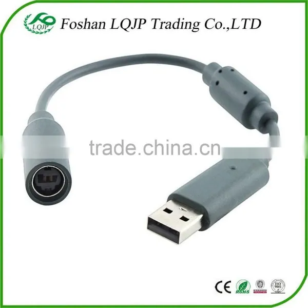 New Wired Controller Usb Breakaway Cable Converter Adapter Wired Controller to PC USB Port Cable for Xbox 360 USB Transfer Cable