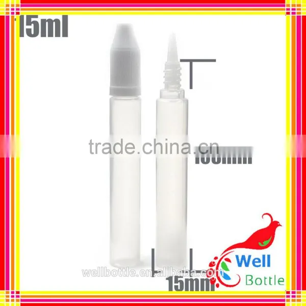 pe Dropper Bottle for Electronic Cigarette Smoke Oil With 10ml 15ml 30ml Unicorn Bottle P-096R photo-2
