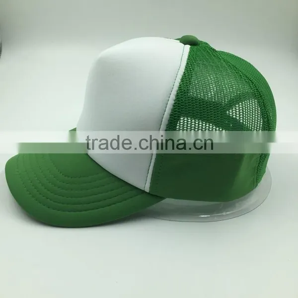 Unisex Mixed Color Foam and Mesh Baseball Cap photo-3