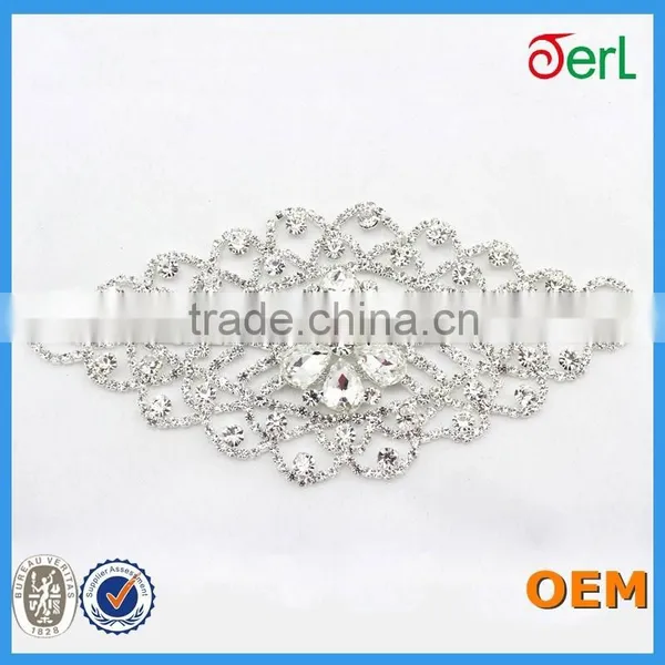 2016 Hot Sale Popular Design Bling Bling Ornaments Rhinestone Trim for Home Decoration photo-3