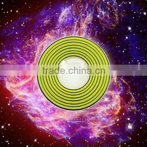 Gyroidal Stripe Pattern Circle Crazy Contact Lens/dazzling Yearly Plano Color Contact Lens/perfect and Hot Selling