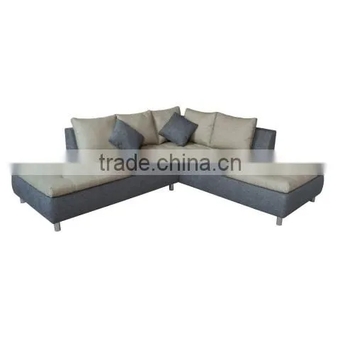 2016 Latest Living Room Sofa Fabric Corner Sofa Design photo-3