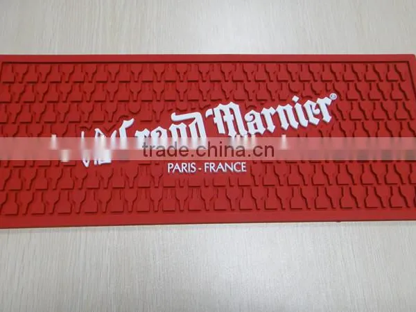 Soft Pvc Bar Drip Rail Mat photo-2