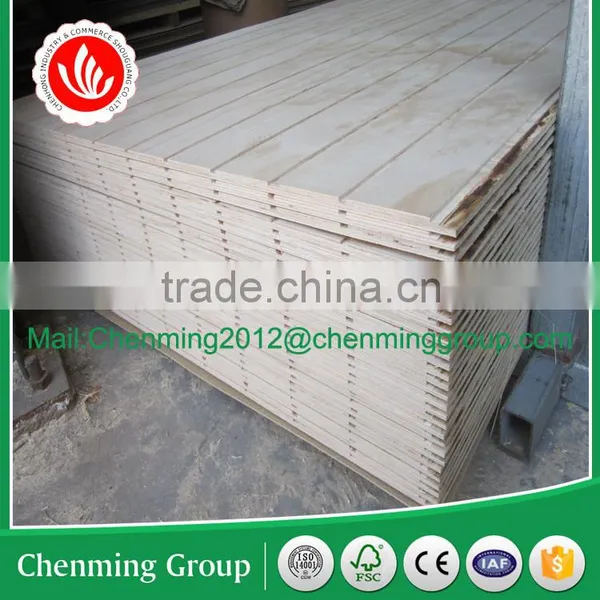 Decorative Pine Groove Plywood photo-2