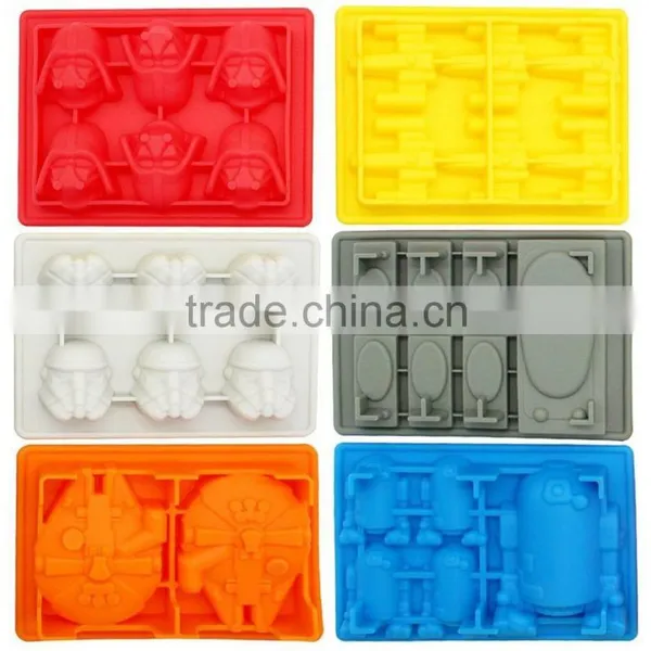 Star-Wars Storm Trooper Helmet Lego Candy Mold Minifigure Silicone Ice Cube Tray photo-3