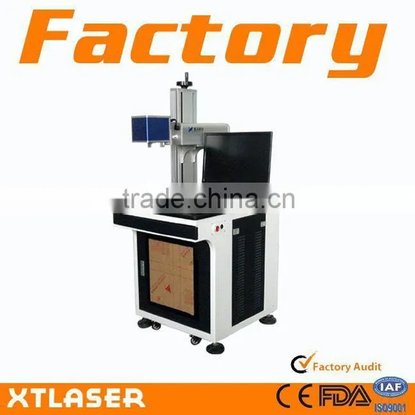 Fiber Laser Marking Machine for Metal Parts / Jewellry / Ceramic / Lock / Glass / Wooden