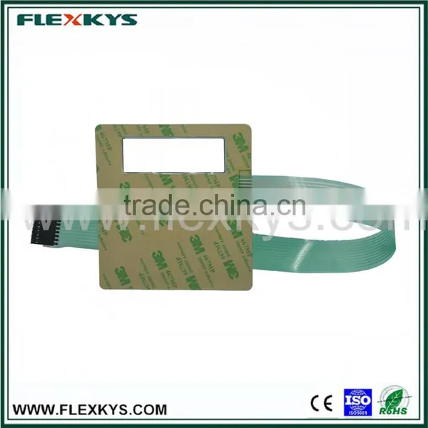LED Lights Integrated Metal Dome Membrane Switch With Chemical Resistant Membrane Label photo-3