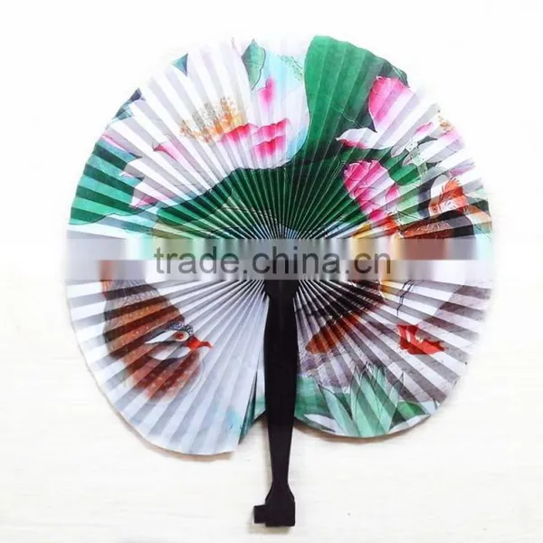 Jy5003Low Price High Quality Perfect Gift Printed Folding Paper Hand Fan,Classic Folded Paper Fan ,Children's Small Folding Fan photo-4