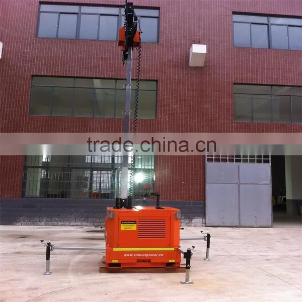 New Design Emergency Lighting Tower With Diesel Generator photo-2