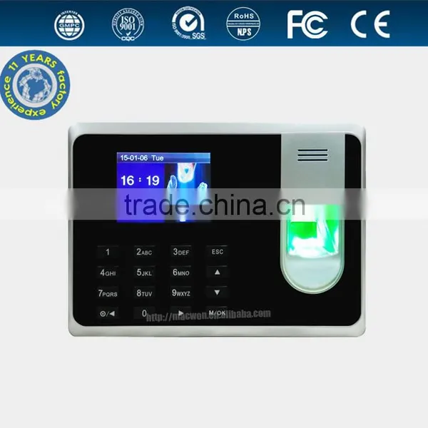 GPRS WIFI Terminal Biometric Fingerprint Time Attendance System With Self-service Query and Usb Host photo-2