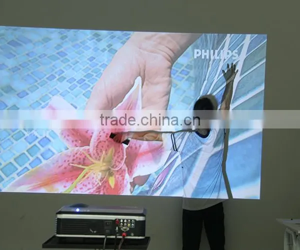 High Resolution1024 x 600 Smart Beam Projector With USB VGA HDMI Plug Projector photo-6