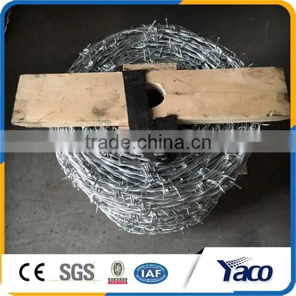 Beautiful Surface Treatment 1.57mm Hi-tensile Barbed Wire Price photo-3