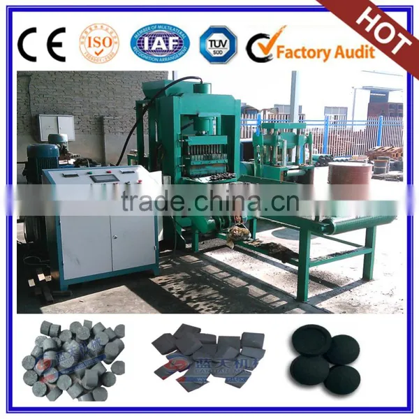 2016 Year Factory Price For Shisha Charcoal Briquettes Machine photo-3