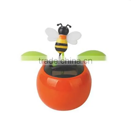 Plastic Colorful Flip Flap Solar Flower photo-2
