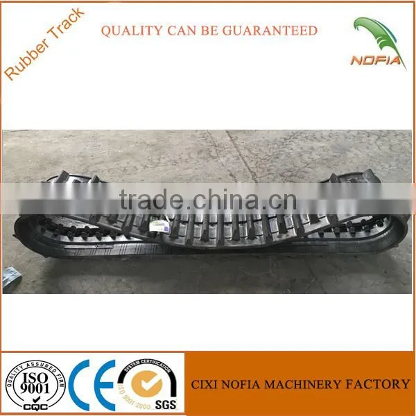 Combine Harvester Rubber Crawler Track for Lawn Mower/excavator photo-3