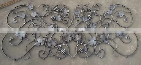Wrought Iron Casting Flower for Gate or Windows or Stair Handrail's Decorations photo-2