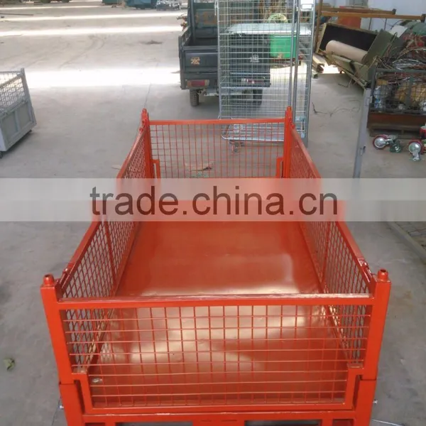 Industrial Stackable Wire Mesh Baskets photo-3