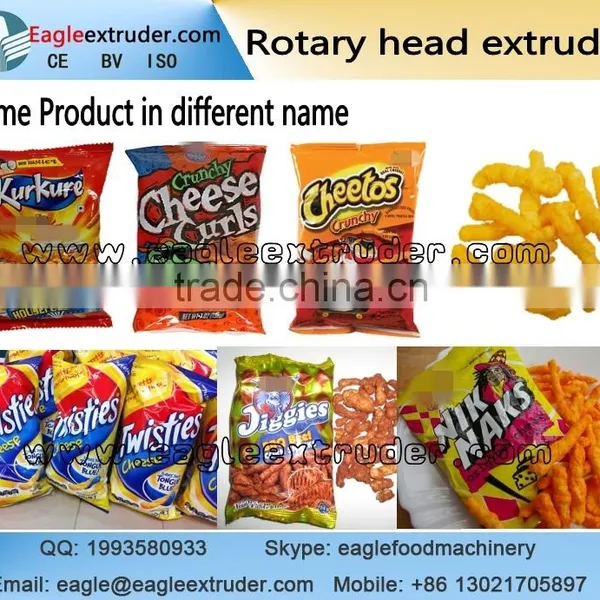 Jinan Eagle Nik Naks Corn Cheetos Chips Kurkure Making Machine Plant photo-2
