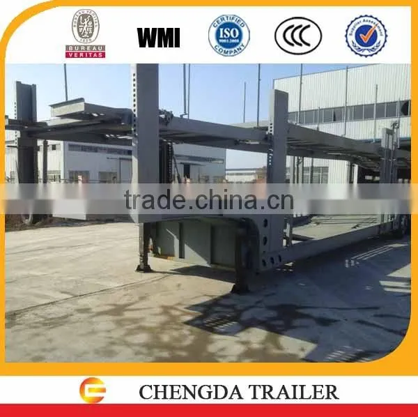 Manufacturer 2 Axles Car Carrier Semi Trailer photo-4