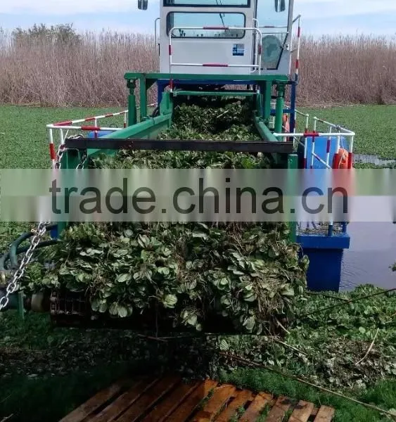 Beneficiation Weed Harvester Ship/Water Hyacinth Harvester/Weed Cutting Machine photo-3