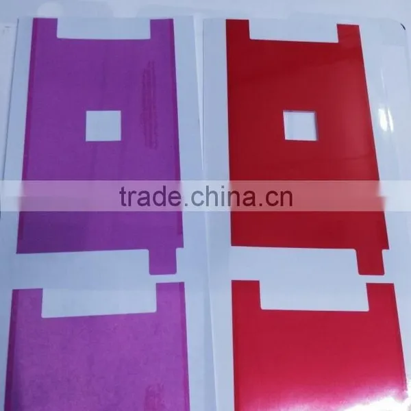 Red Sticker Red Film Lcd Protector Sticker Lcd Sticker for Lcd Refurbish Plastic Lcd Sticker for Iphone 4,iphone 5,iphone 6 photo-2
