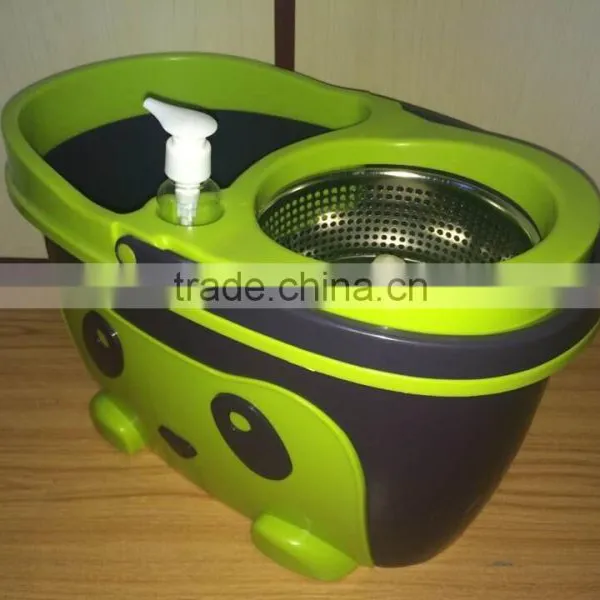 High Speed 360 Spin Mop With Big Size Bucket photo-6