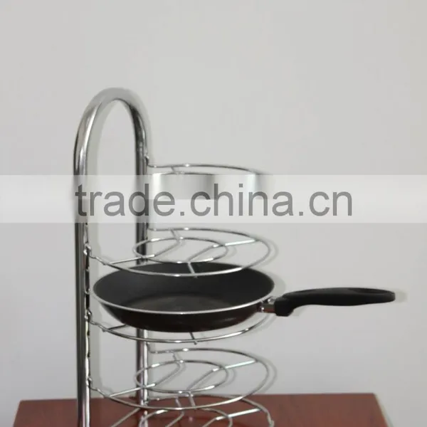 Vivinature New Design Pan Organizer Rack, With Black photo-3