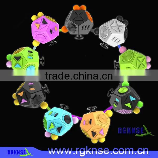 2017 Rgknse TOP SALE!!!colorful Fidget Cube Fidget Cube 2.0 Relieves Stress And Anxiety for Children and Adults photo-3