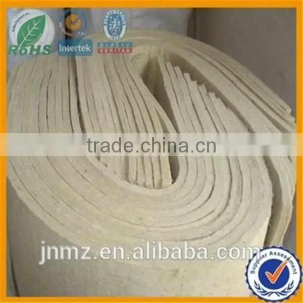 100% Wool Industrial Pressed Thick White Wool Felt photo-3