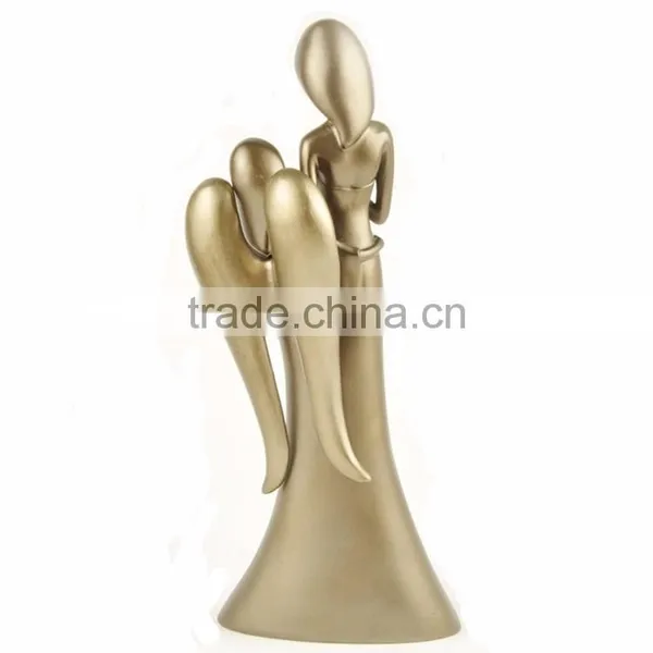 Custom Wedding Decorations Polyresin Angel Statue photo-4
