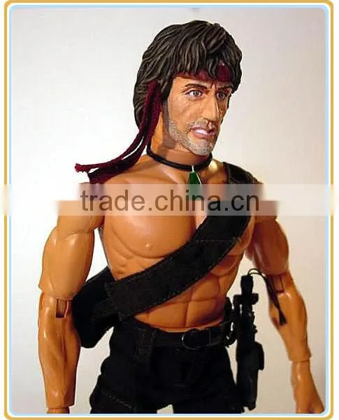 Wholesale 12'' Action Figure First Blood II Rambo Toy Model photo-5
