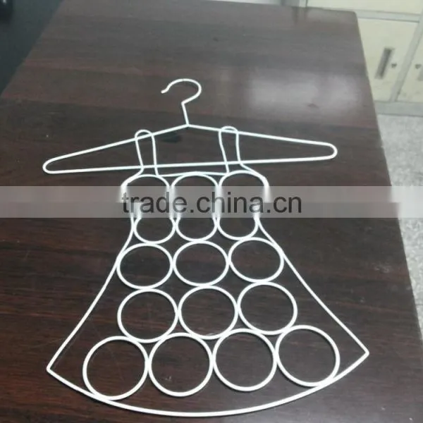 Owl/dress/bag Shape Multifunctional Metal Hanger for Scarf photo-2